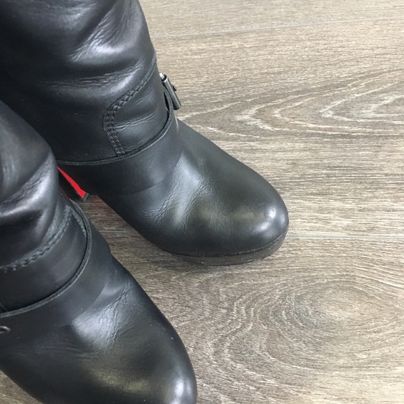 Christian Louboutin black platform boots size 35.5 - Picture 7 of 16